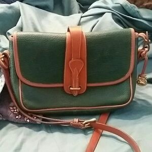 Beautiful green vintage Dooney and Bourke bag